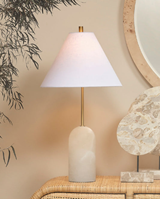 Holt Table Lamp - Alabaster
