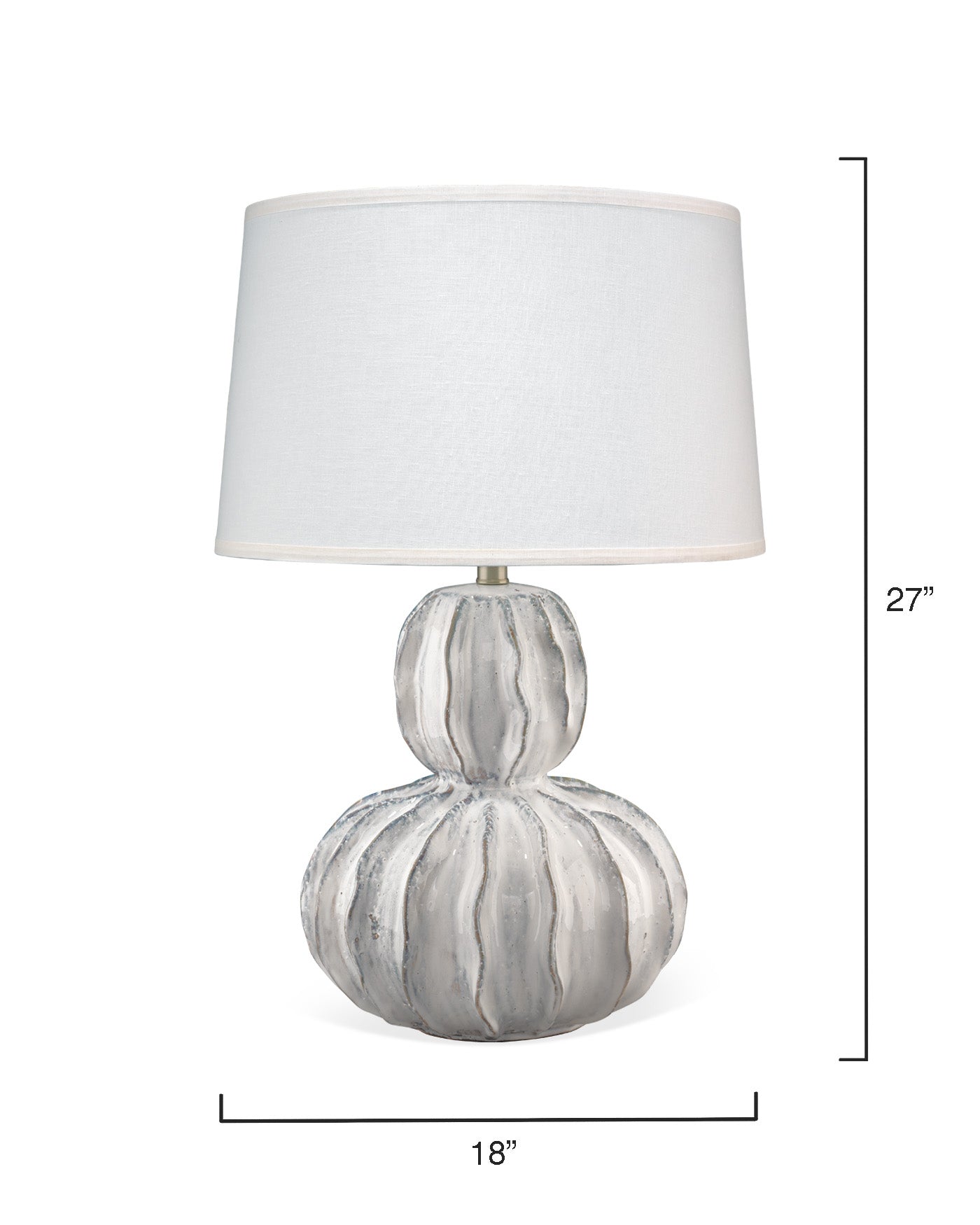 Oceane Gourd Table Lamp